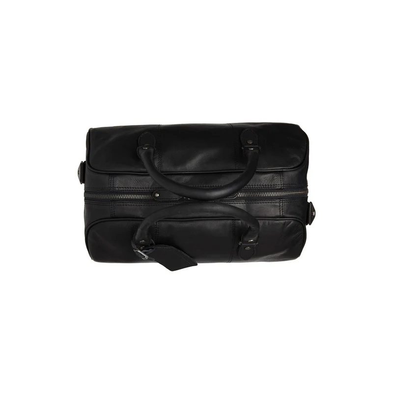 The Chesterfield Brand | Reisetasche Liam | Wax Pull Up Leder | Schwarz