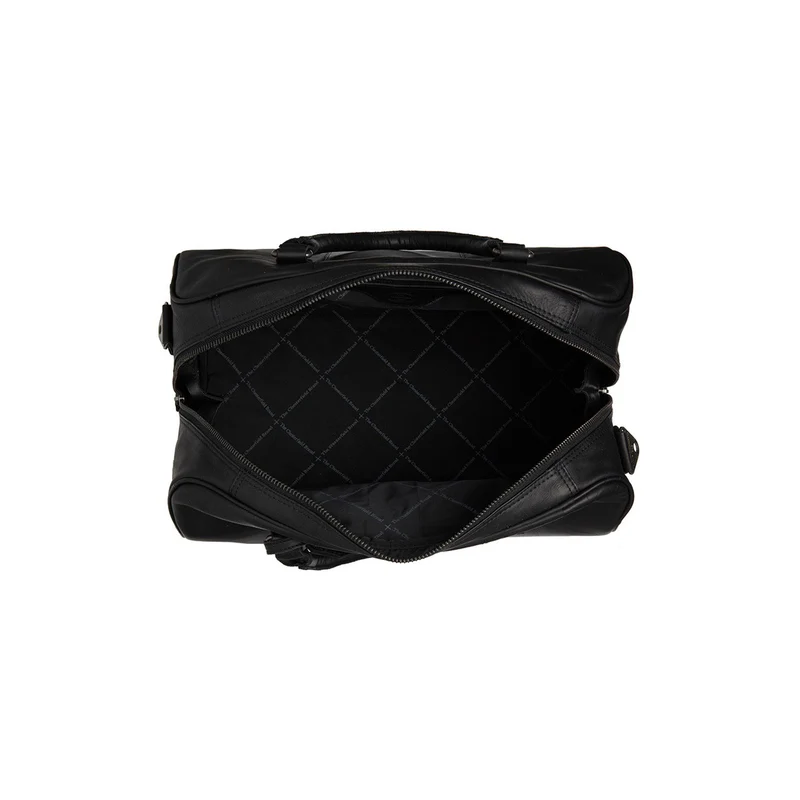 The Chesterfield Brand | Reisetasche Liam | Wax Pull Up Leder | Schwarz