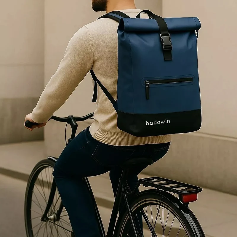 2-in-1 Fahrradrucksack Anna Blau