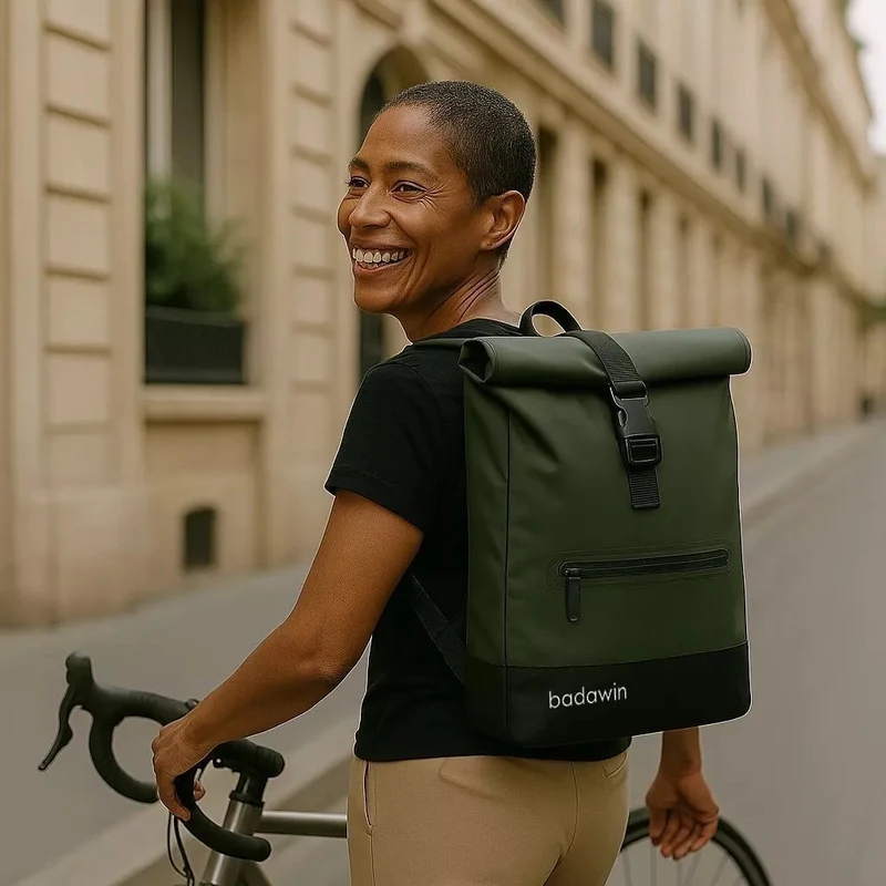 2-in-1 Fahrradrucksack Anna Grün