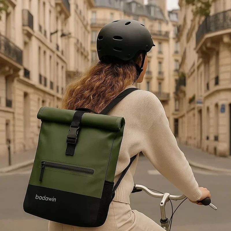 2-in-1 Fahrradrucksack Anna Grün