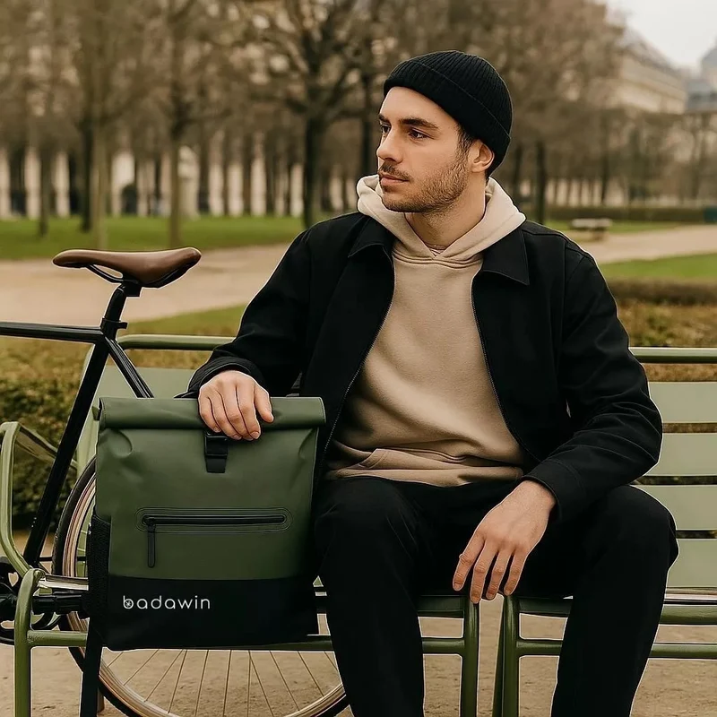 2-in-1 Fahrradrucksack Anna Grün