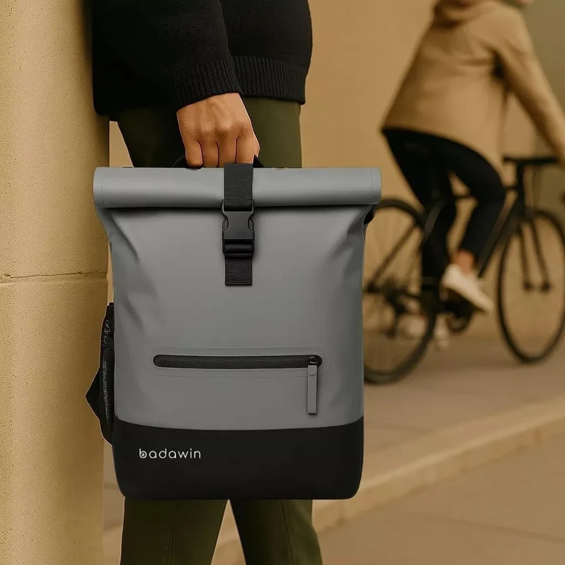2-in-1 Fahrradrucksack Anna Grau