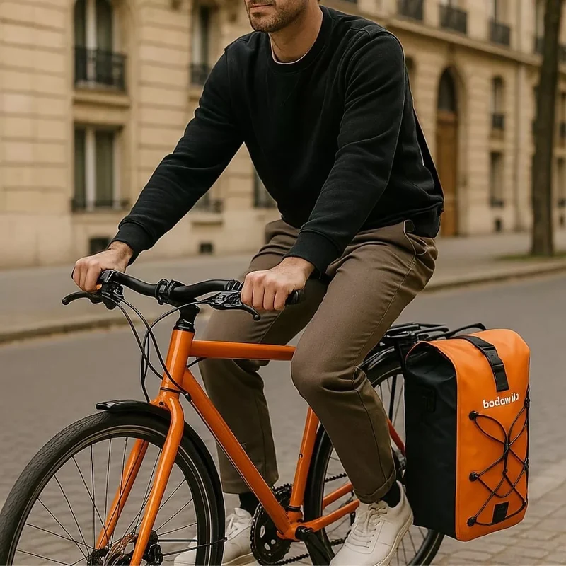 2-in-1 Fahrradtasche Hind Orange