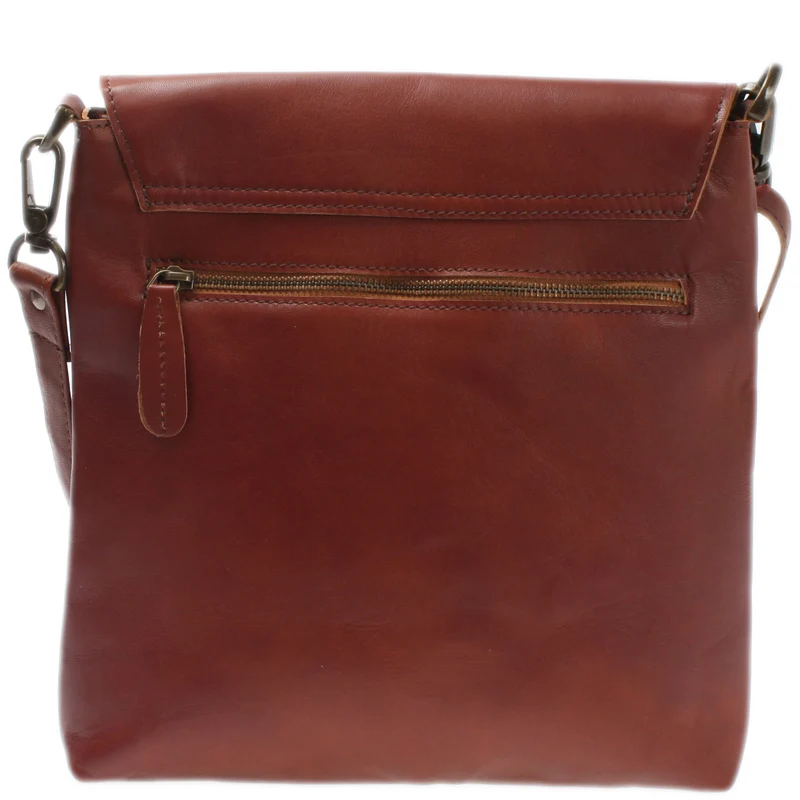 Umhängetasche Ledertasche Schultertasche Leder rotbraun LE3027