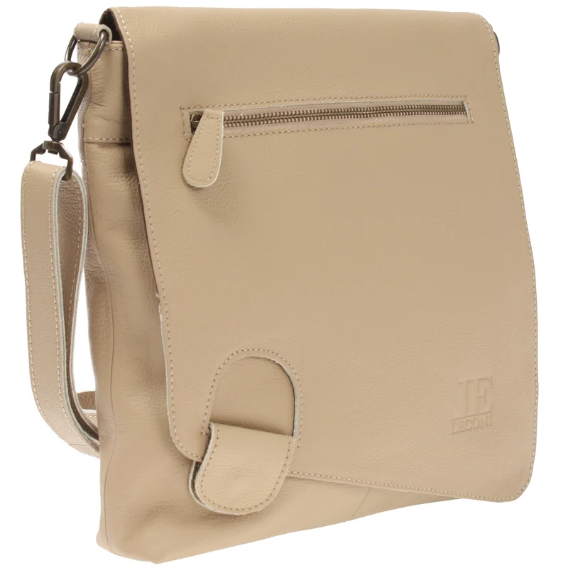 Umhängetasche Ledertasche Damen Schultertasche Leder sand LE3073