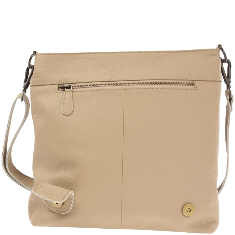 Umhängetasche Ledertasche Damen Schultertasche Leder sand LE3073