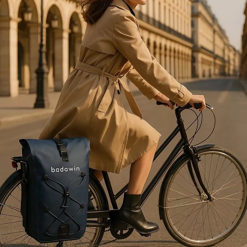 2-in-1 Fahrradtasche Hind Blau