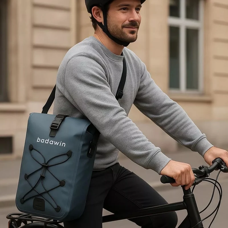 2-in-1 Fahrradtasche Hind Blau