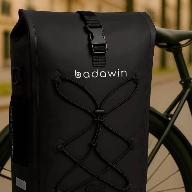 2-in-1 Fahrradtasche Hind Schwarz