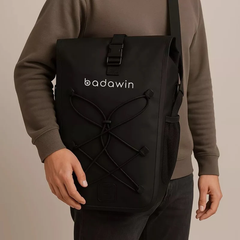 2-in-1 Fahrradtasche Hind Schwarz
