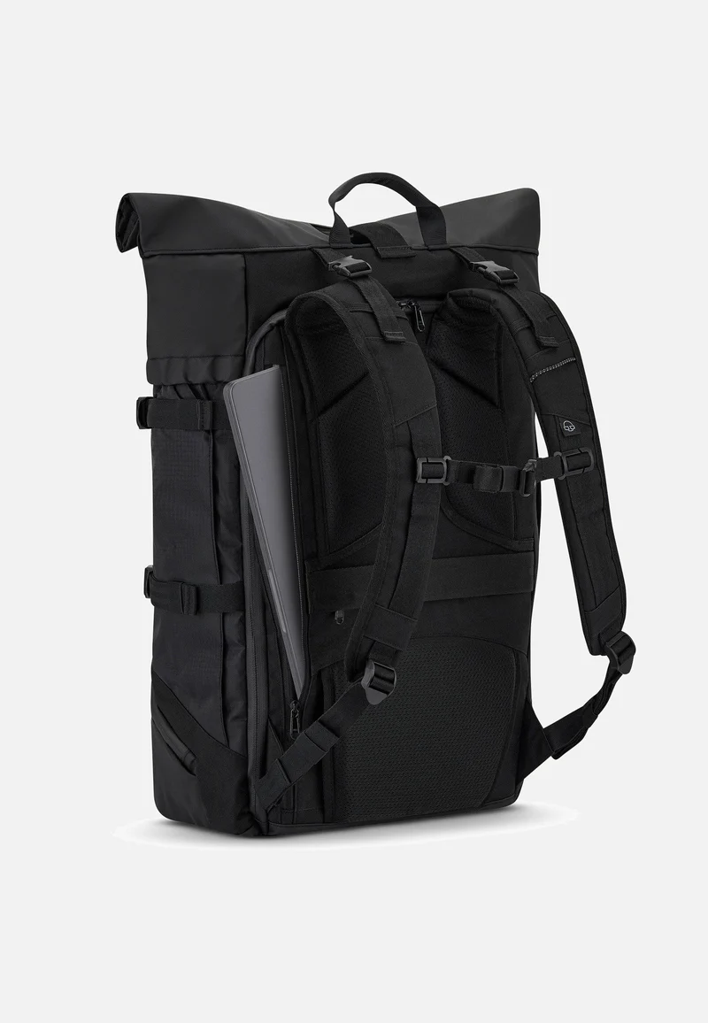 Allen XL Travel Schwarz - Rolltop Rucksack