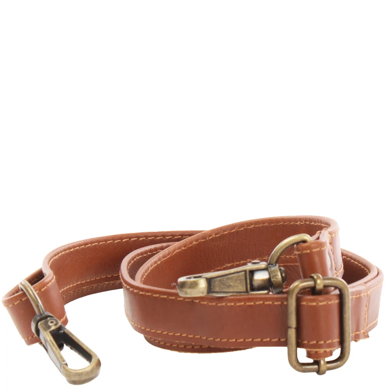 Trageriemen Leder cognac schmal 150cm LEC-R4