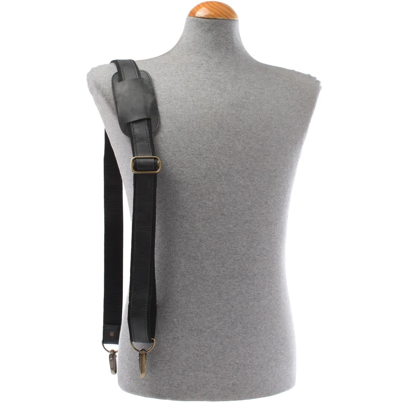 Trageriemen Leder grau 115cm LEC-R1