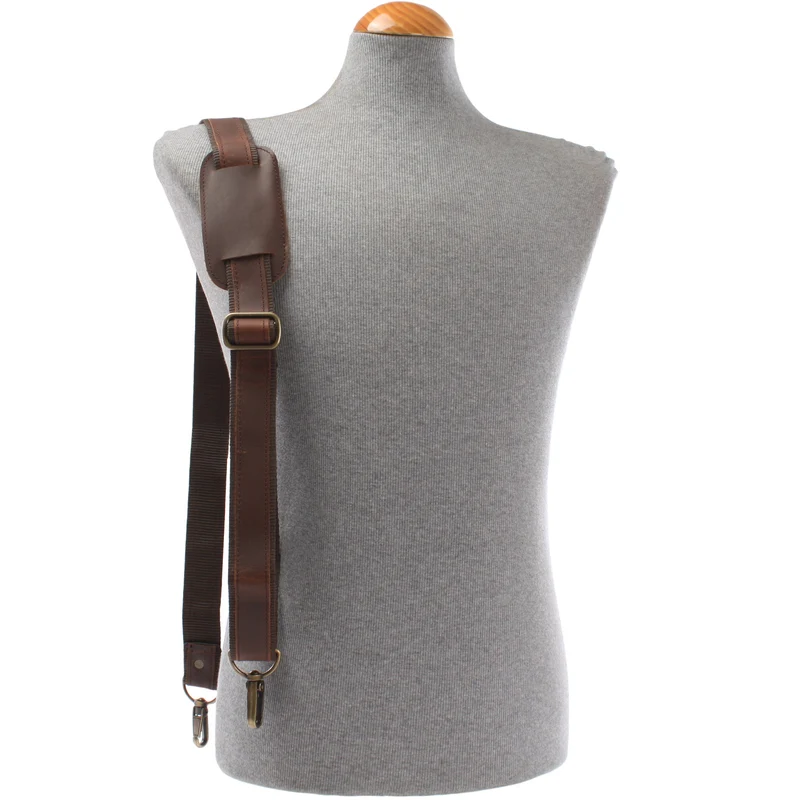Trageriemen Leder braun 115cm LEC-R1
