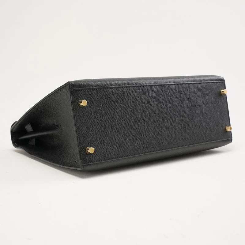 Hermès Sellier Kelly 32 Epsom Schwarz 2016