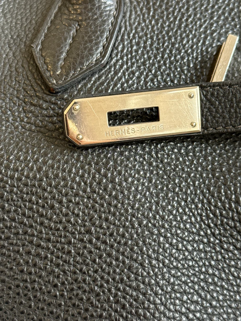 Hermes Birkin 40 Togo Black Palladium 2005