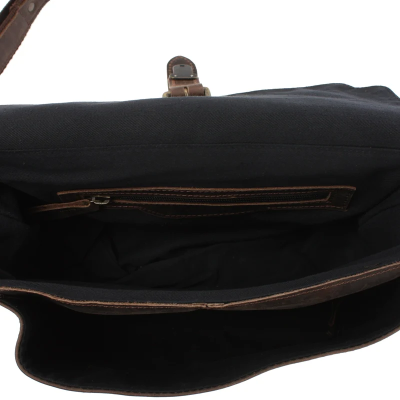 kleine Umhängetasche Schultertasche Damen Herren Leder schlamm LE3023
