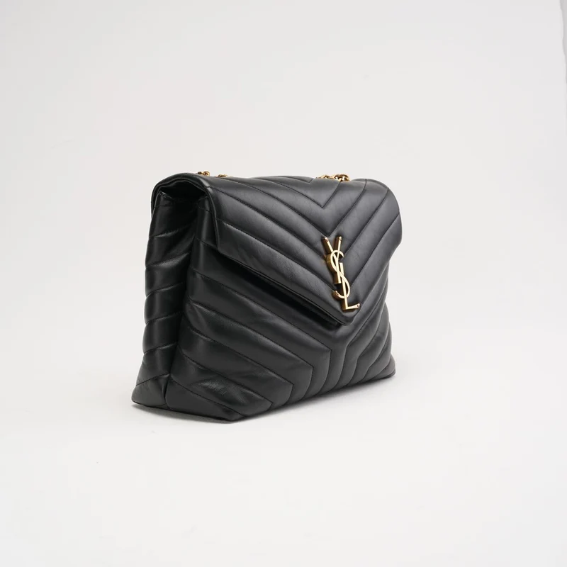 Saint Laurent Loulou Medium Schwarz 2020