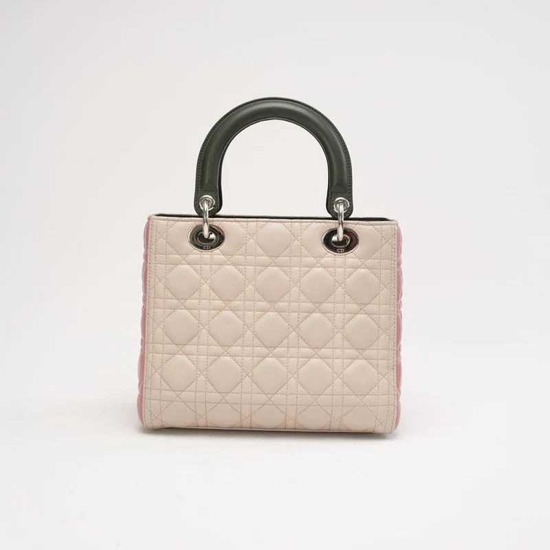Dior Lady Medium Lamb Tricolor 2014