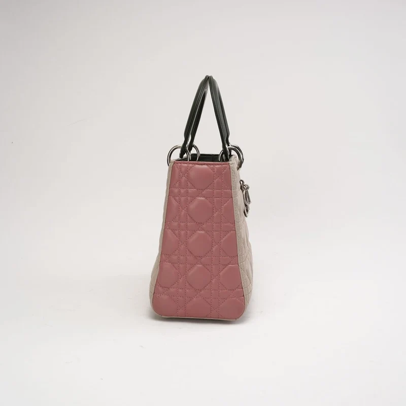 Dior Lady Medium Lamb Tricolor 2014