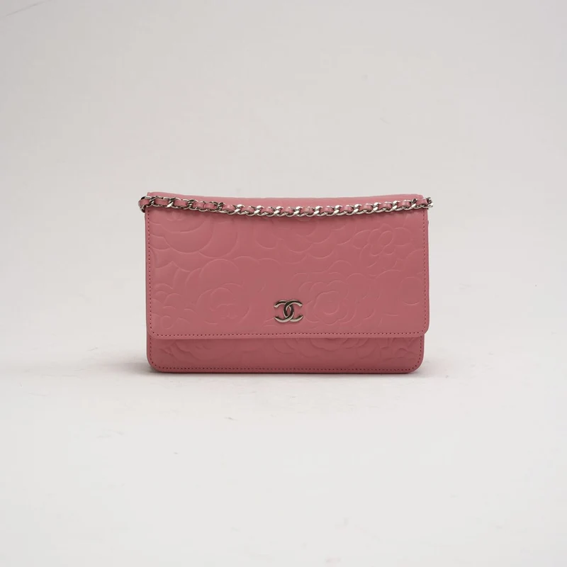 Chanel Timeless Camellia Wallet On Chain (WOC) Lammrosa