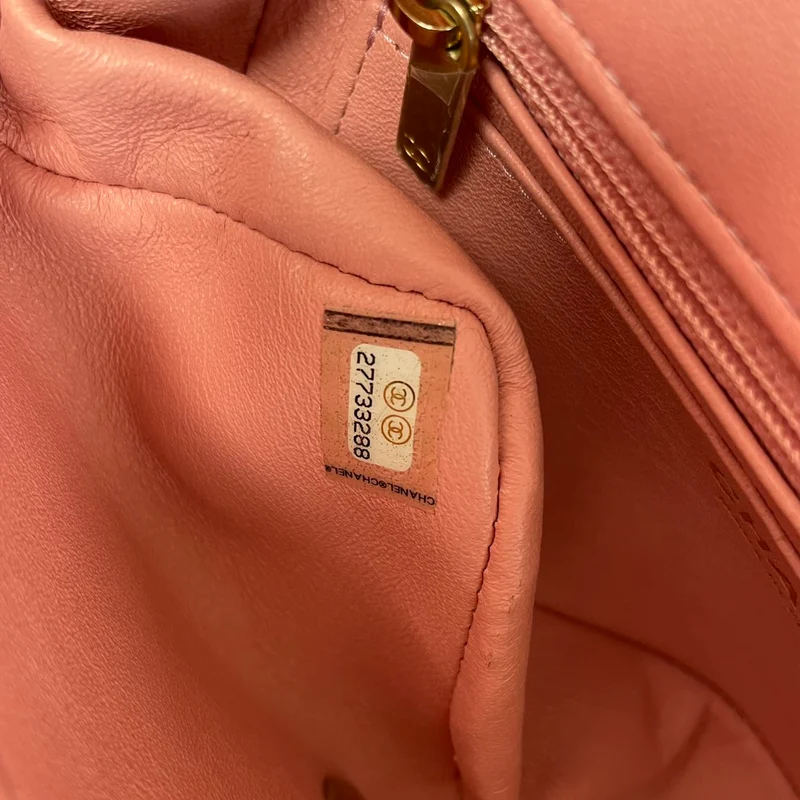 Chanel Pink Mini Rectangular Classic Flap Bag 2019