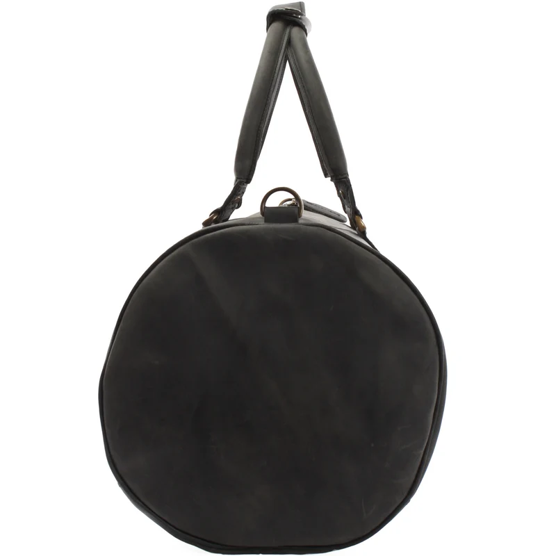 Weekender Reisetasche Sporttasche vintage Leder 53cm grau LE2004