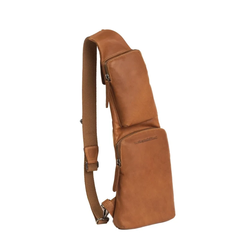 The Chesterfield Brand | Leder Crossbody Logan Cognac | Wax Pull Up Leder