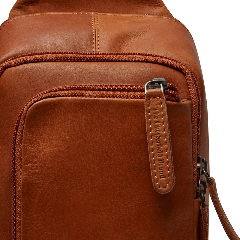 The Chesterfield Brand | Leder Crossbody Riga Cognac | Wax Pull Up Leder