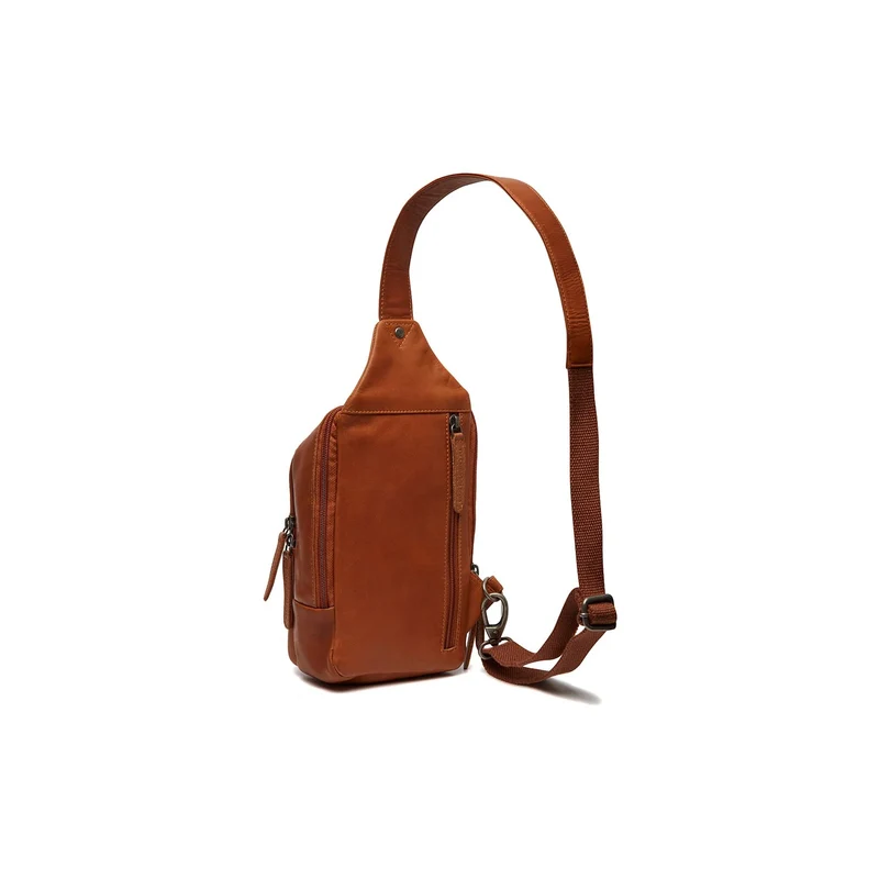 The Chesterfield Brand | Leder Crossbody Riga Cognac | Wax Pull Up Leder