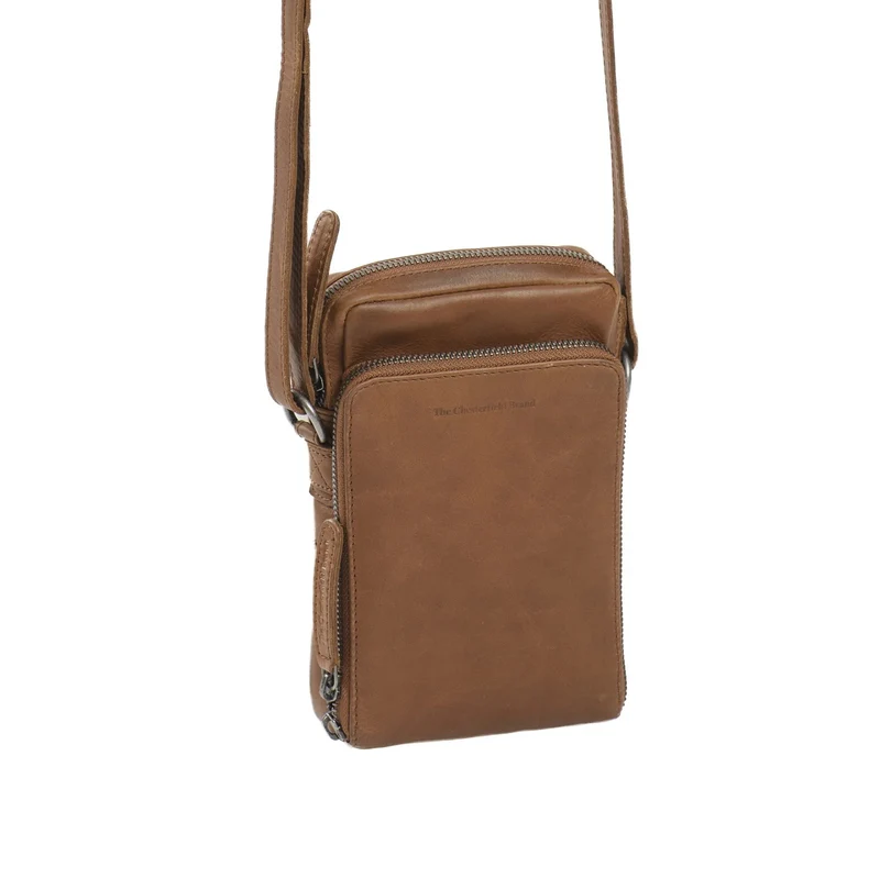 The Chesterfield Brand | Leder Umhängetasche Hamilton Cognac | Wax Pull Up Leder