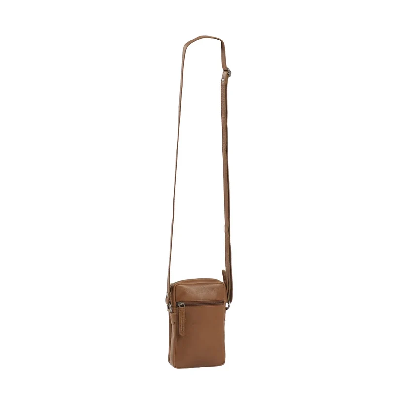 The Chesterfield Brand | Leder Umhängetasche Hamilton Cognac | Wax Pull Up Leder