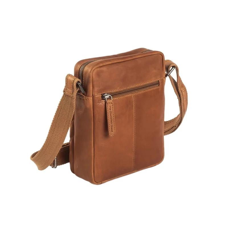 The Chesterfield Brand | Leder Umhängetasche Birmingham Cognac | Wax Pull Up Leder