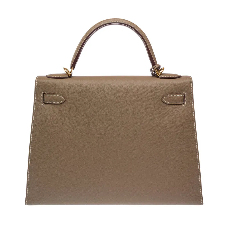 Hermes Kelly 32 Sellier Epsom Etoupe 2018