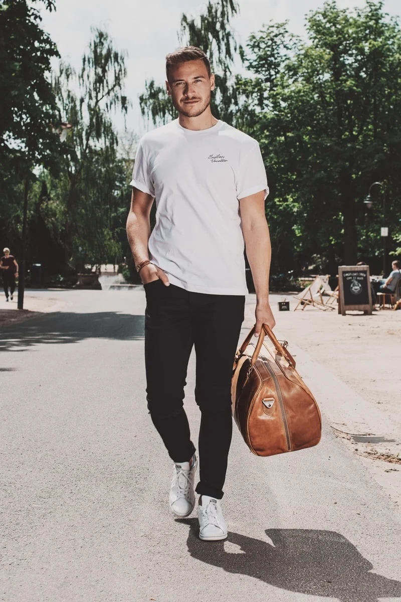 The Chesterfield Brand | Weekender William | Wax Pull Up Leder | Cognac