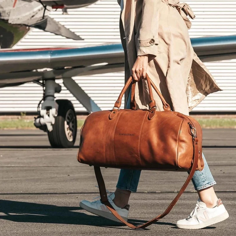 The Chesterfield Brand | Weekender William | Wax Pull Up Leder | Cognac