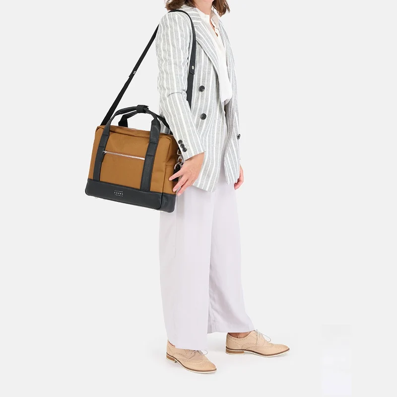 URBAN BRIEFCASE - toffee