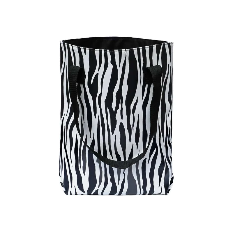 IKURI Shopper Zebra – handgefertigt aus Plane