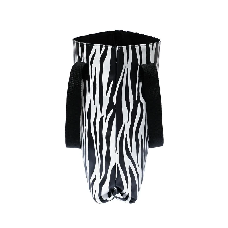 IKURI Shopper Zebra – handgefertigt aus Plane