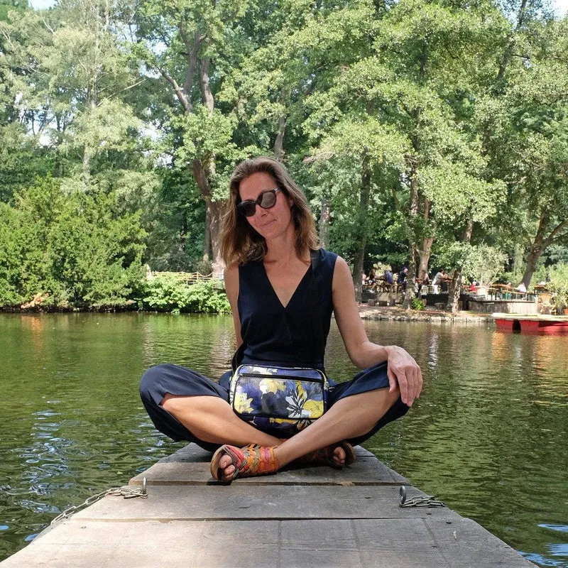 IKURI Lenkertasche Azucena – wasserdicht, Lenker & Schulter, handgefertigt