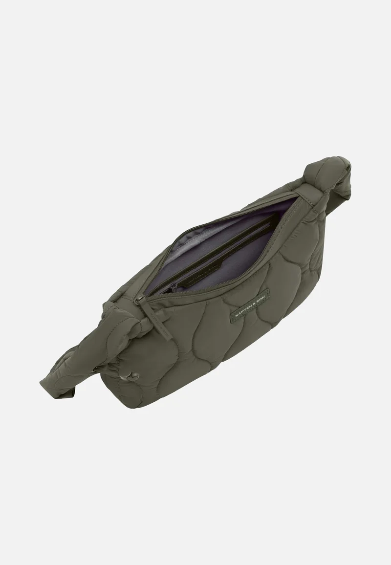Skara Small Quilted Khaki - Crossbody Bag