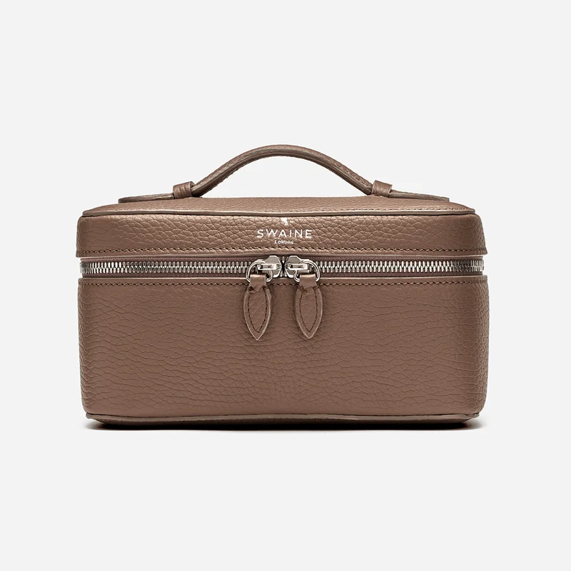 Mittlerer Kosmetikkoffer – Taupe