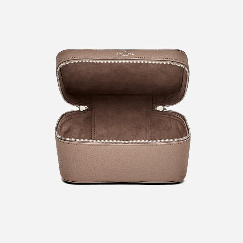 Mittlerer Kosmetikkoffer – Taupe