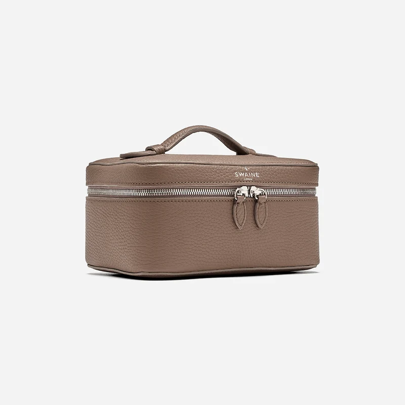 Mittlerer Kosmetikkoffer – Taupe