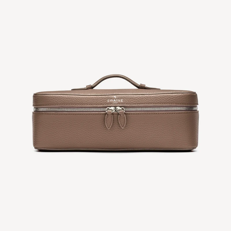 Großer Kosmetikkoffer – Taupe