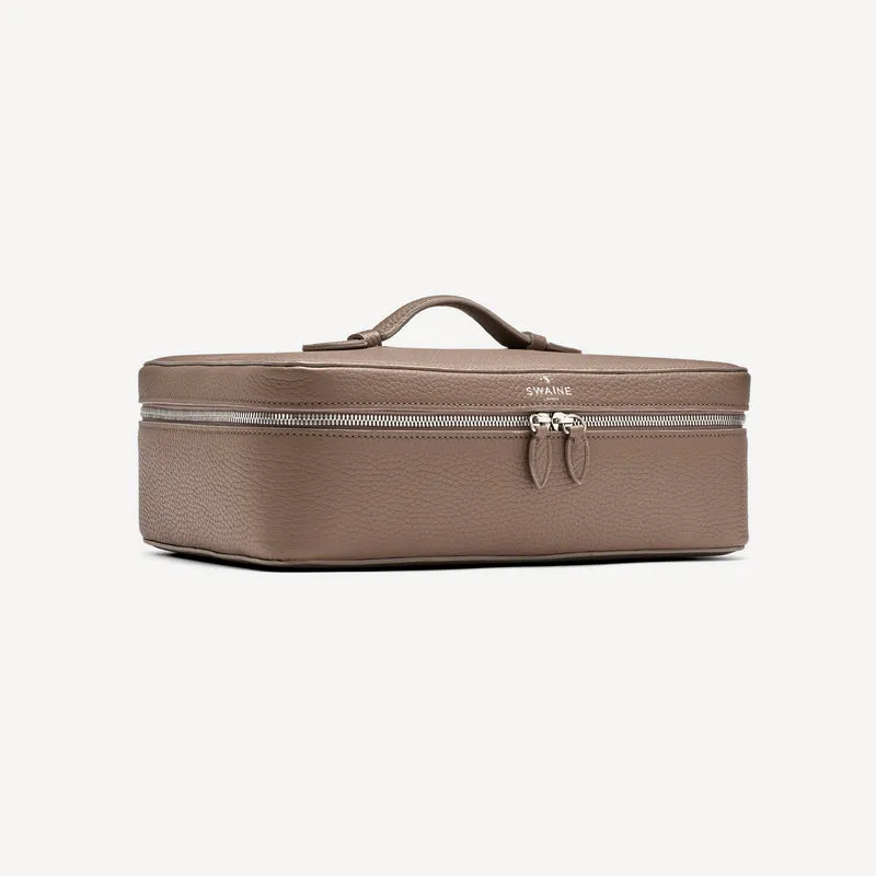 Großer Kosmetikkoffer – Taupe