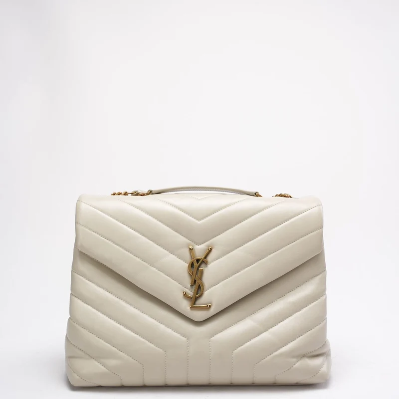 Saint Laurent Medium White LouLou 2020