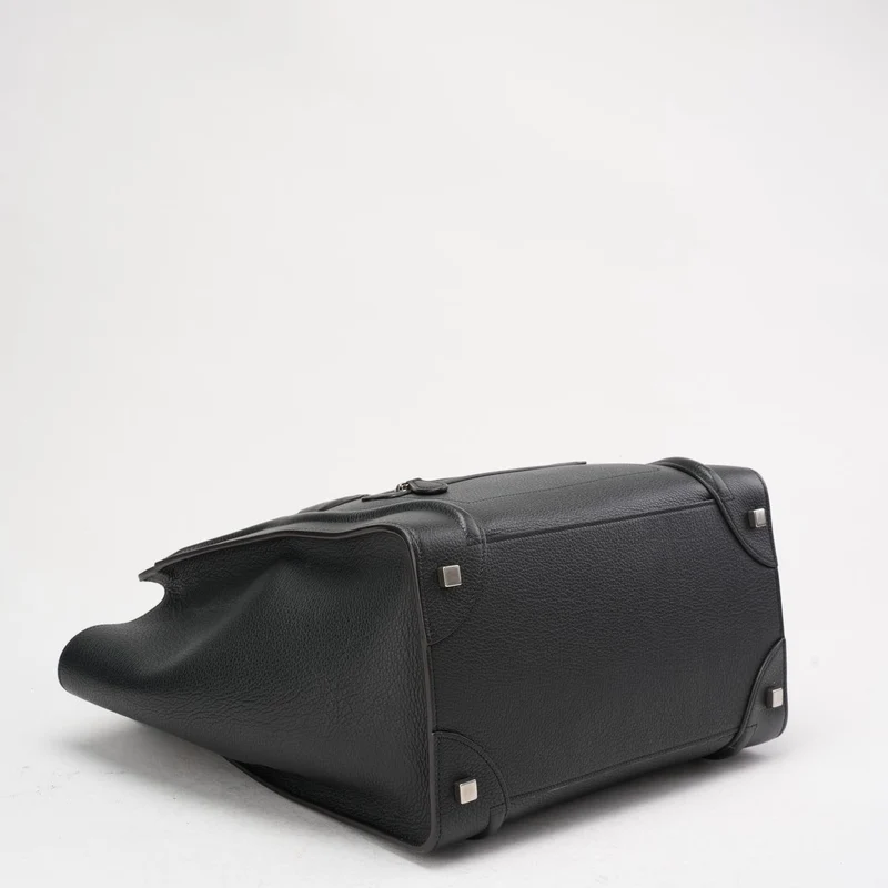Celine Black Luggage Micro Tote 2016