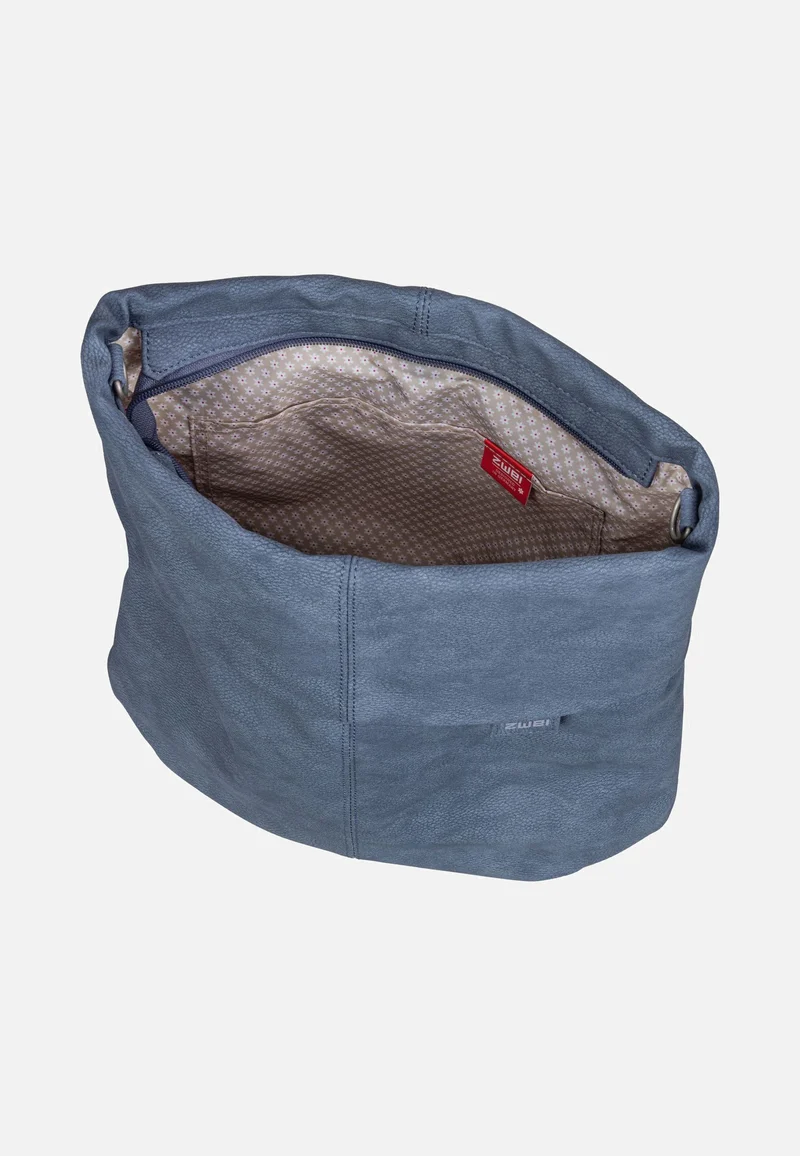 Mademoiselle M12 Nubuk/Sky - Hobo Bag
